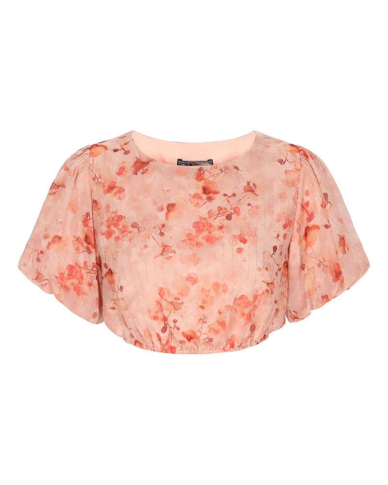 DreiMaster Bluse Frauen Aprikose Pfirsich