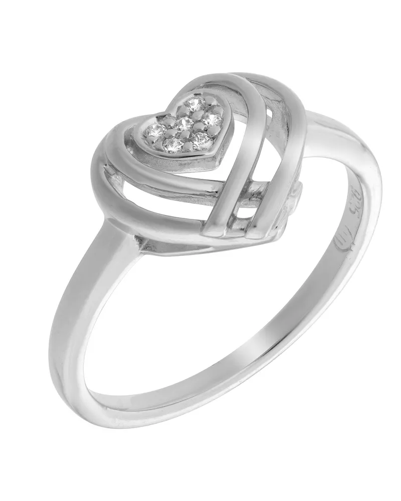 Orphelia Damen-Ring Sterling-Silber 925 – Silber zr-7368 Silber