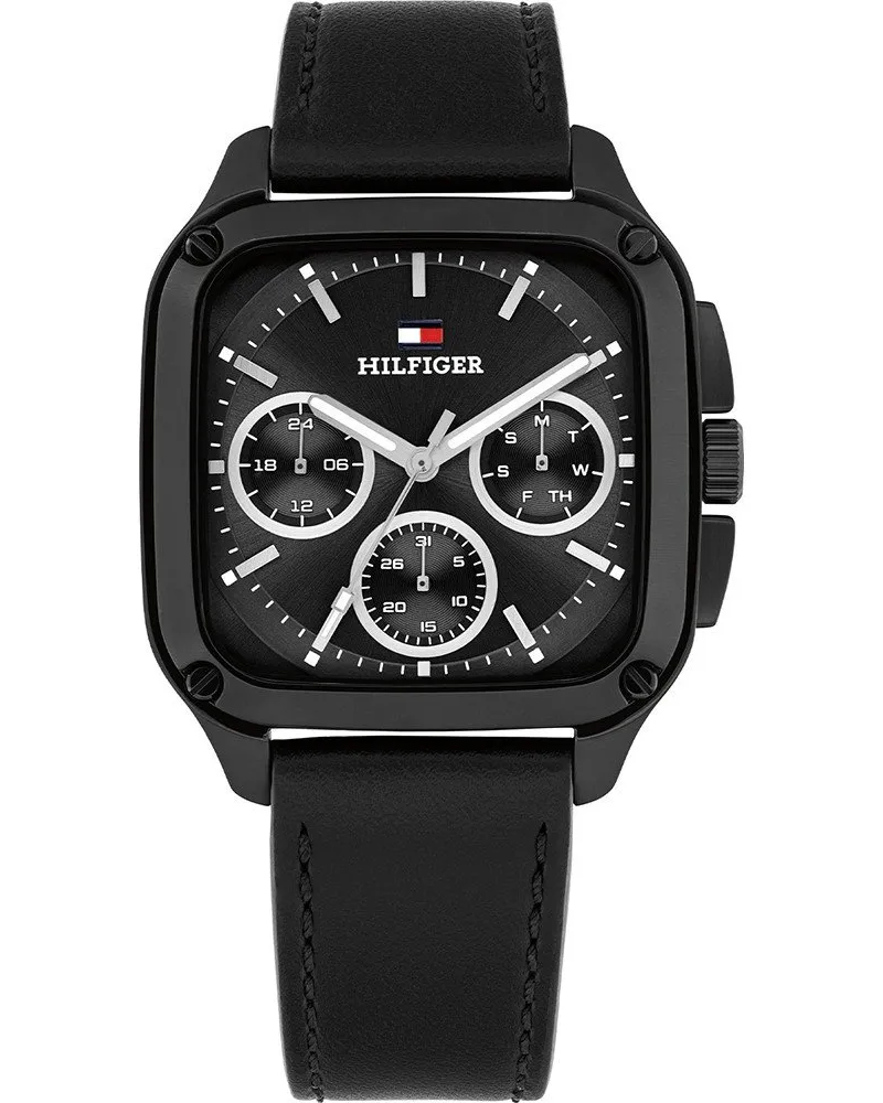 Tommy Hilfiger Herald Schwarz Herren Armbanduhr 1792220 Schwarz