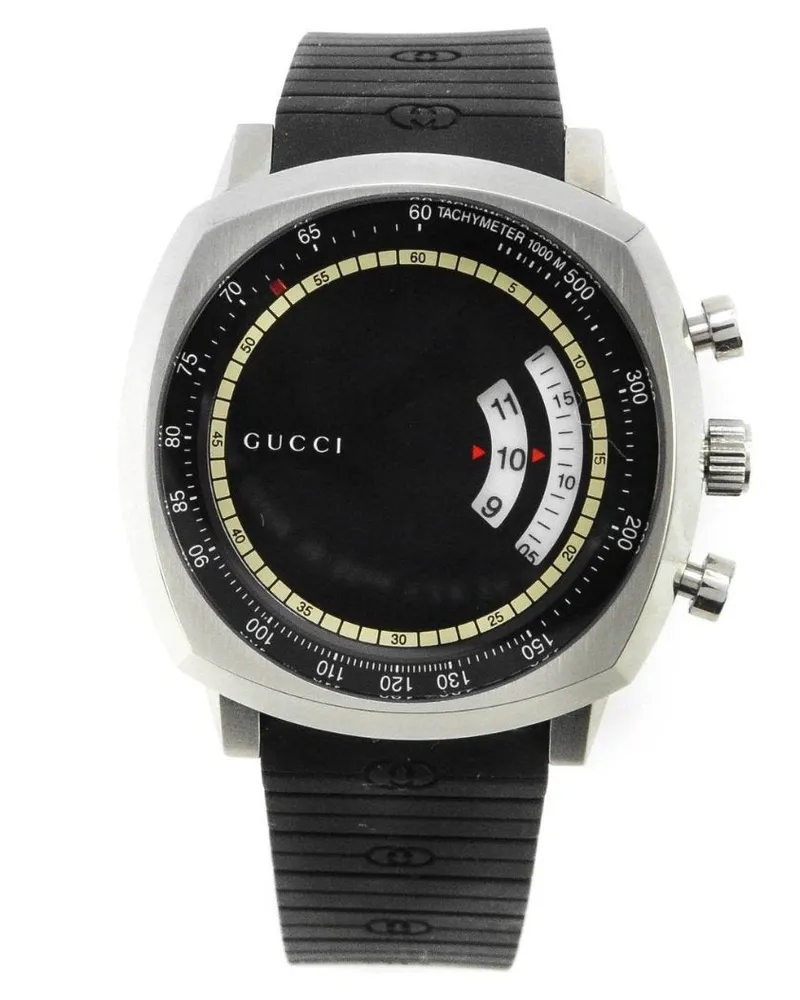 Gucci YA157301 Grip Herrenuhr Schwarz