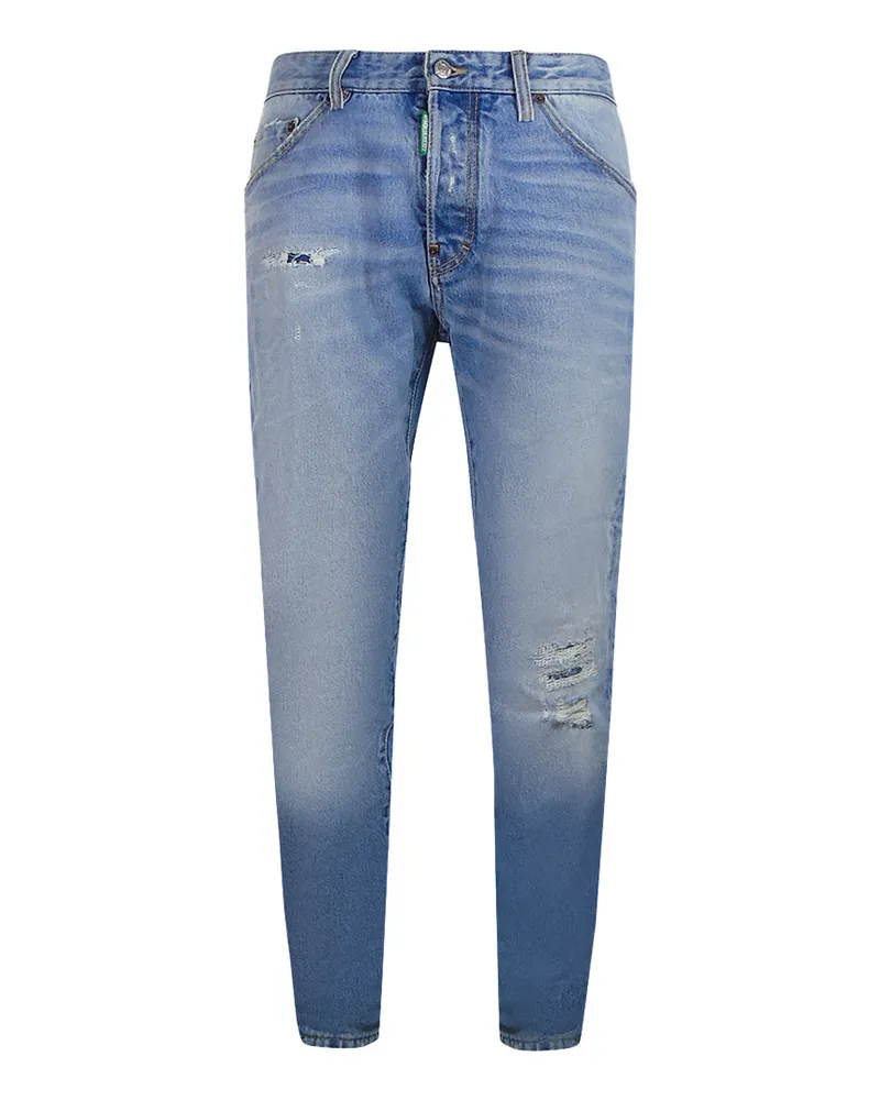 Dsquared2 Cool Guy Jeans, Blaue Denimhose Blau