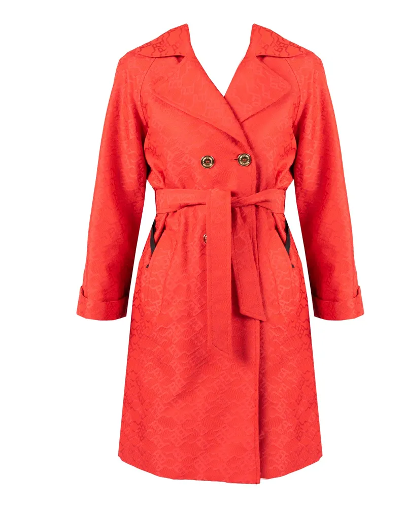 Pinko Trench-coat Tandil Damen rot Rot