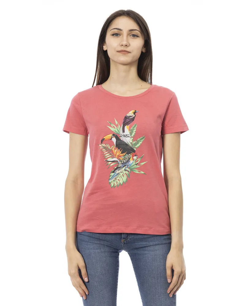 Trussardi T-Shirt Frauen Orange
