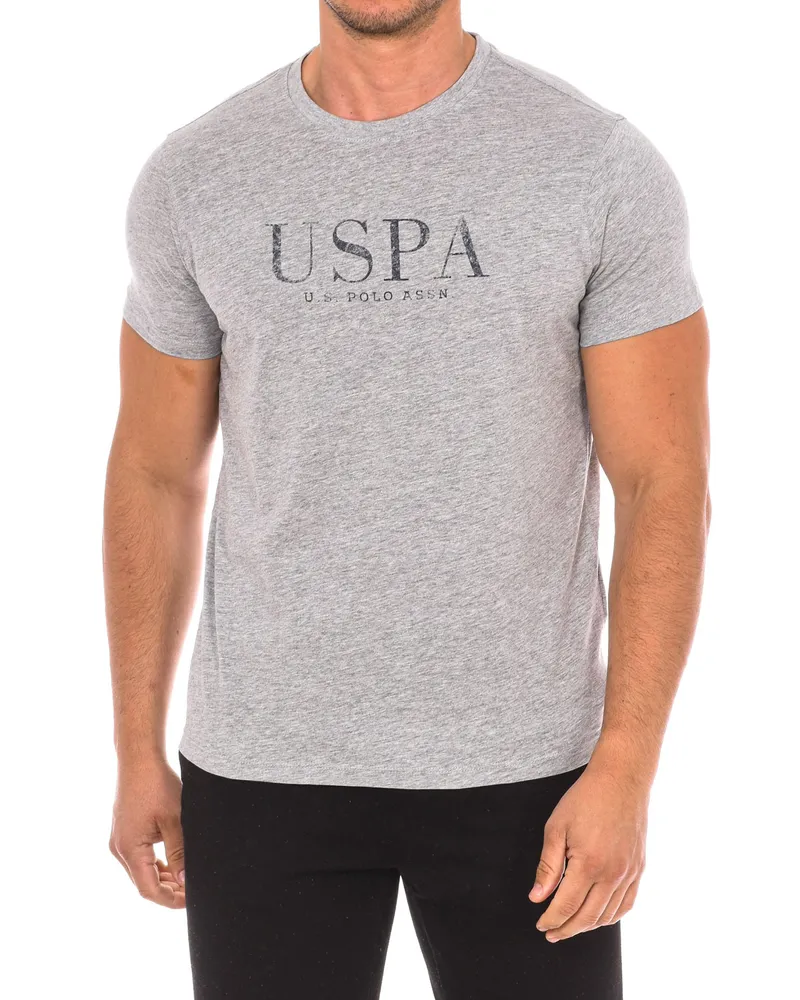 U.S. Polo Assn.  Kurzarm-T-Shirt 67953 Mann Grau