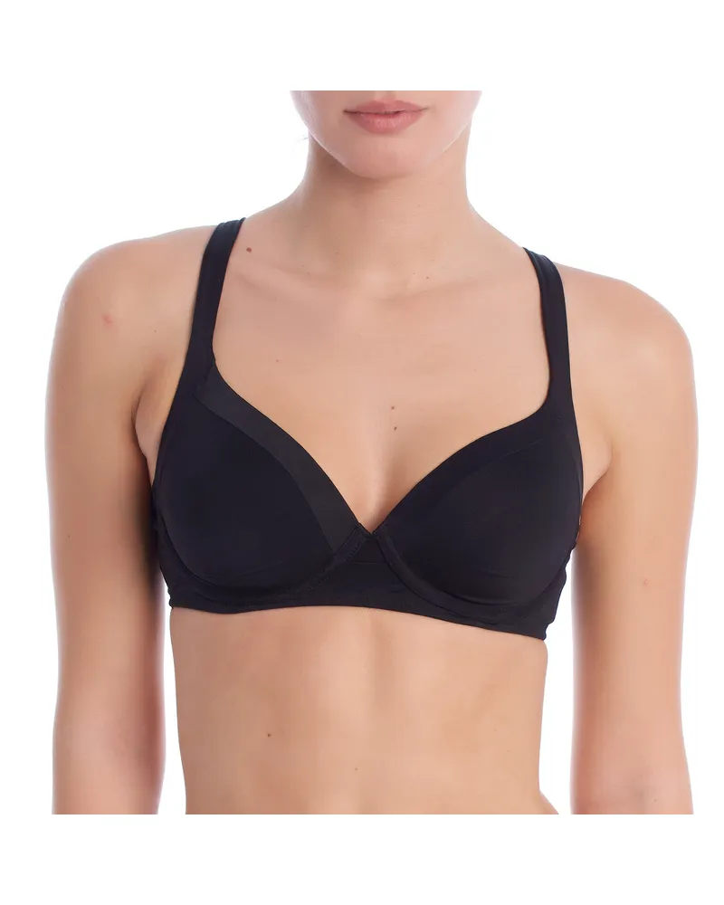 DIM Schaumstoff D0A75 Bügelfreier BH für Frauen Schwarz