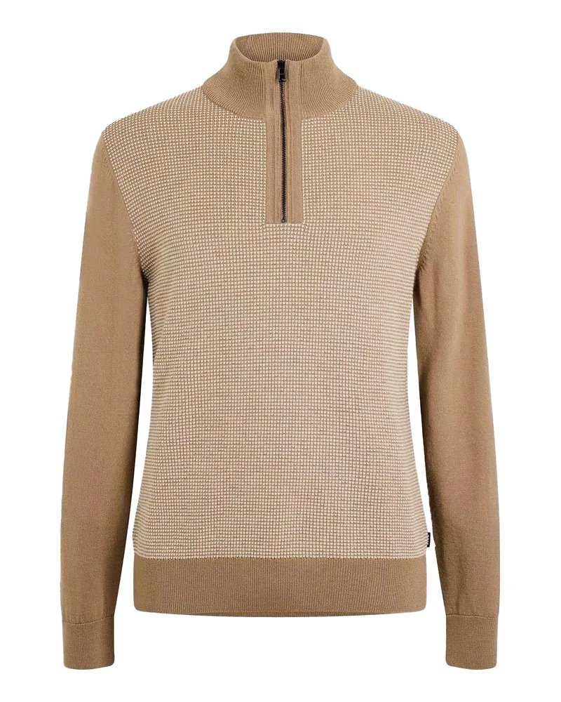 HUGO BOSS H Dambino" Pullover für Herren, Jerseyware, Leger (Beige Beige
