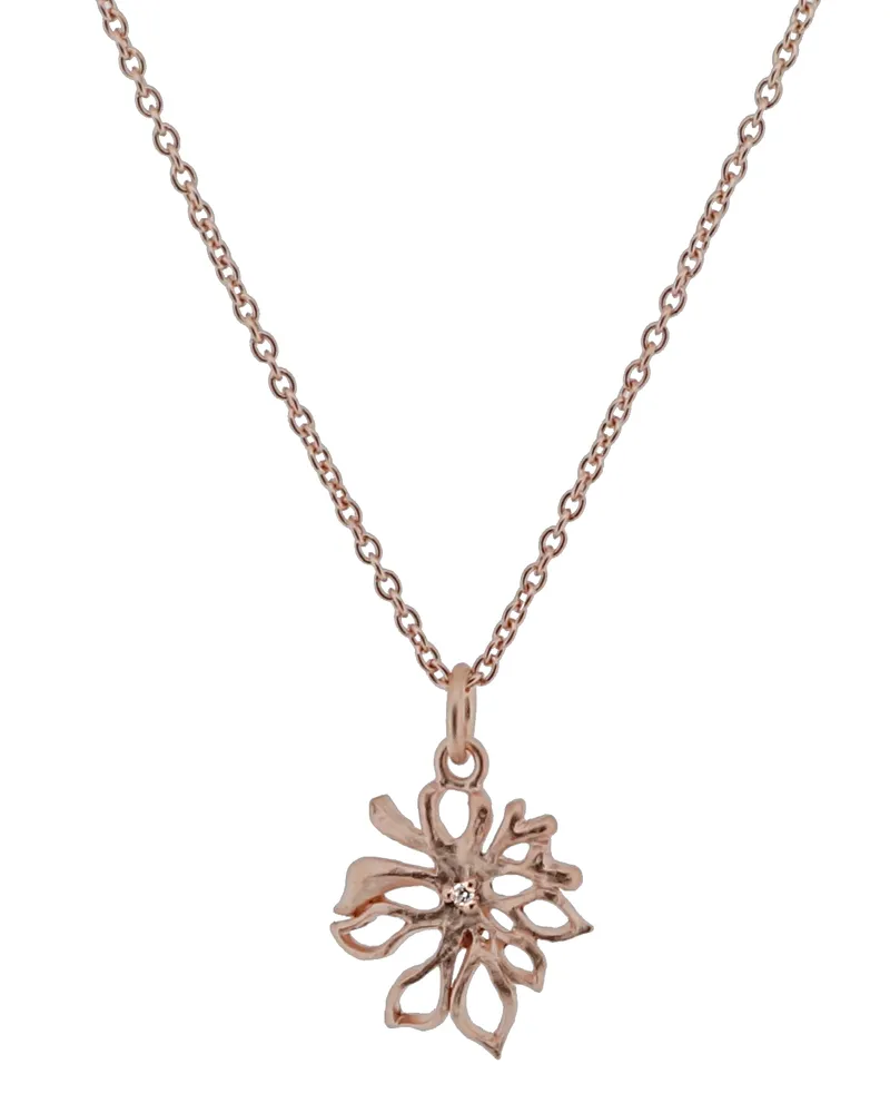 Orphelia Damen-Kette aus 925er Sterlingsilber mit Anhänger - Rosé ZH-6027/1 Rosé