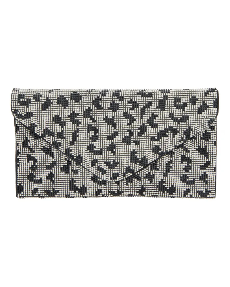 FAINA Kupplung für Damen - Silber Silber