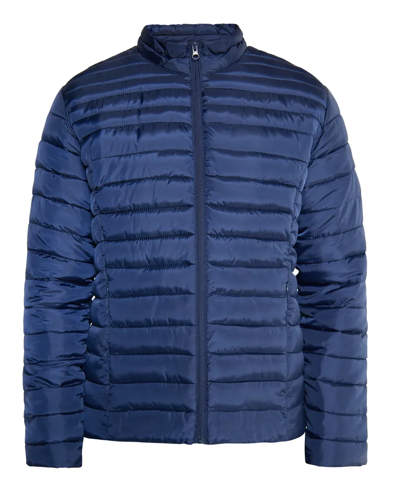 My Mo Leichte Steppjacke Herren Marine Marineblau