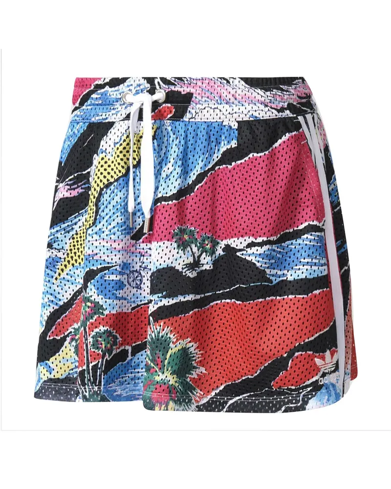 adidas AOP Damen Mehrfarbiger Rock Mehrfarbig