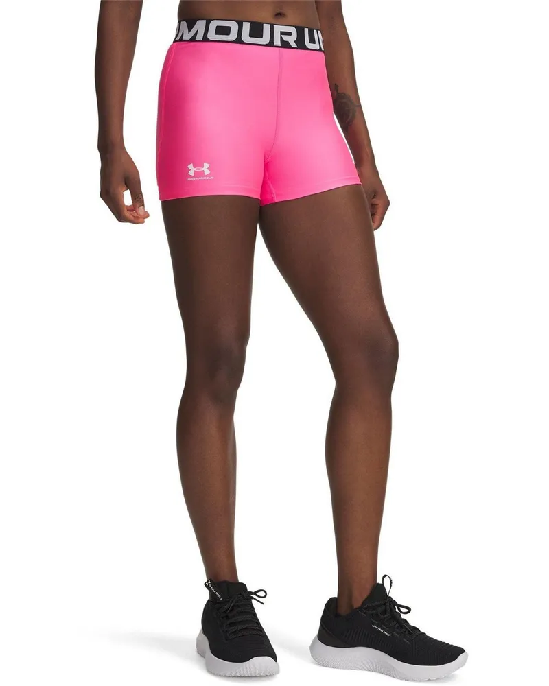 Under Armour HeatGear" Kompressions-Shorts für Damen (Pink Rosa