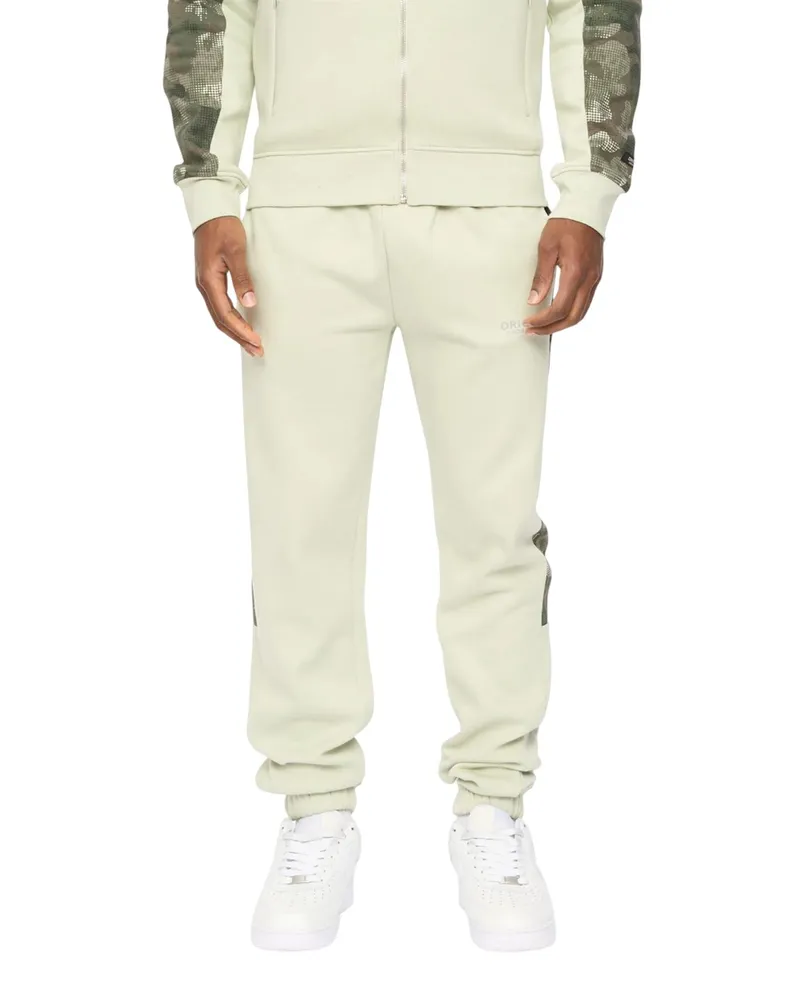 CrossHatch Branton" Jogginghosen für Herren (Helles Oliv Oliv