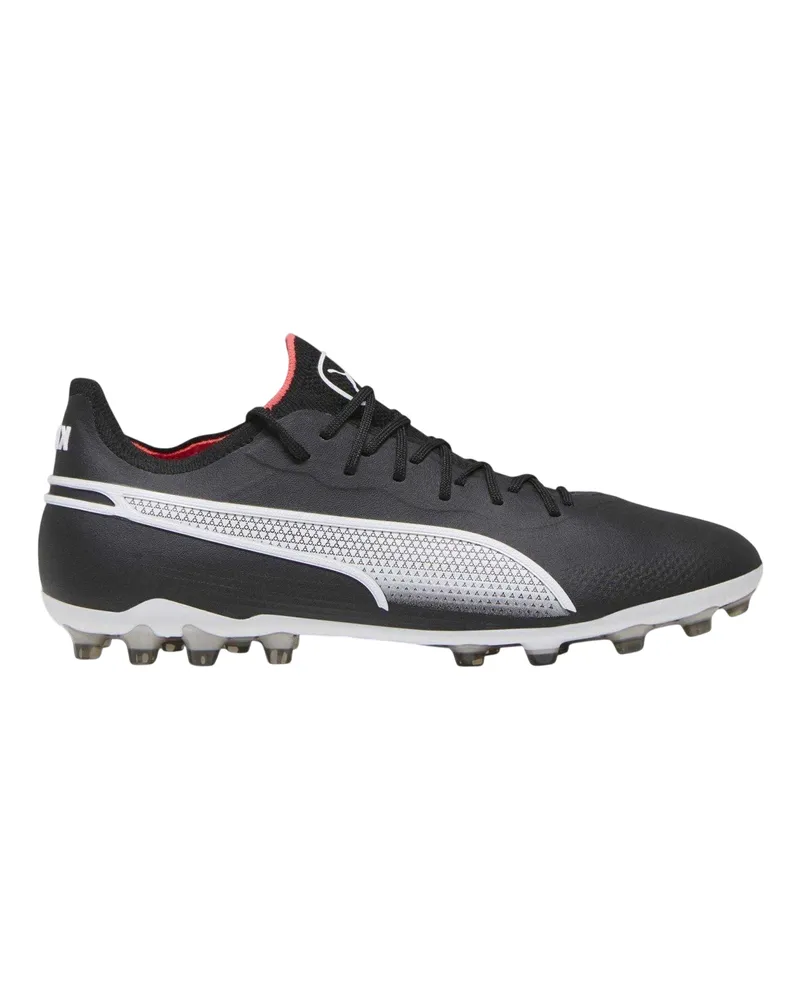 Puma King Ultimate" Fußballschuhe mit festem Boden für Herren (Schwarz Schwarz