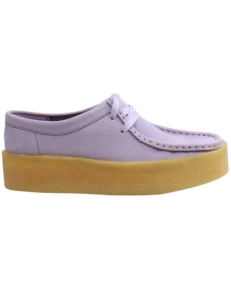 Clarks Wallabee Cup Damen Schuhe Lilac Lila