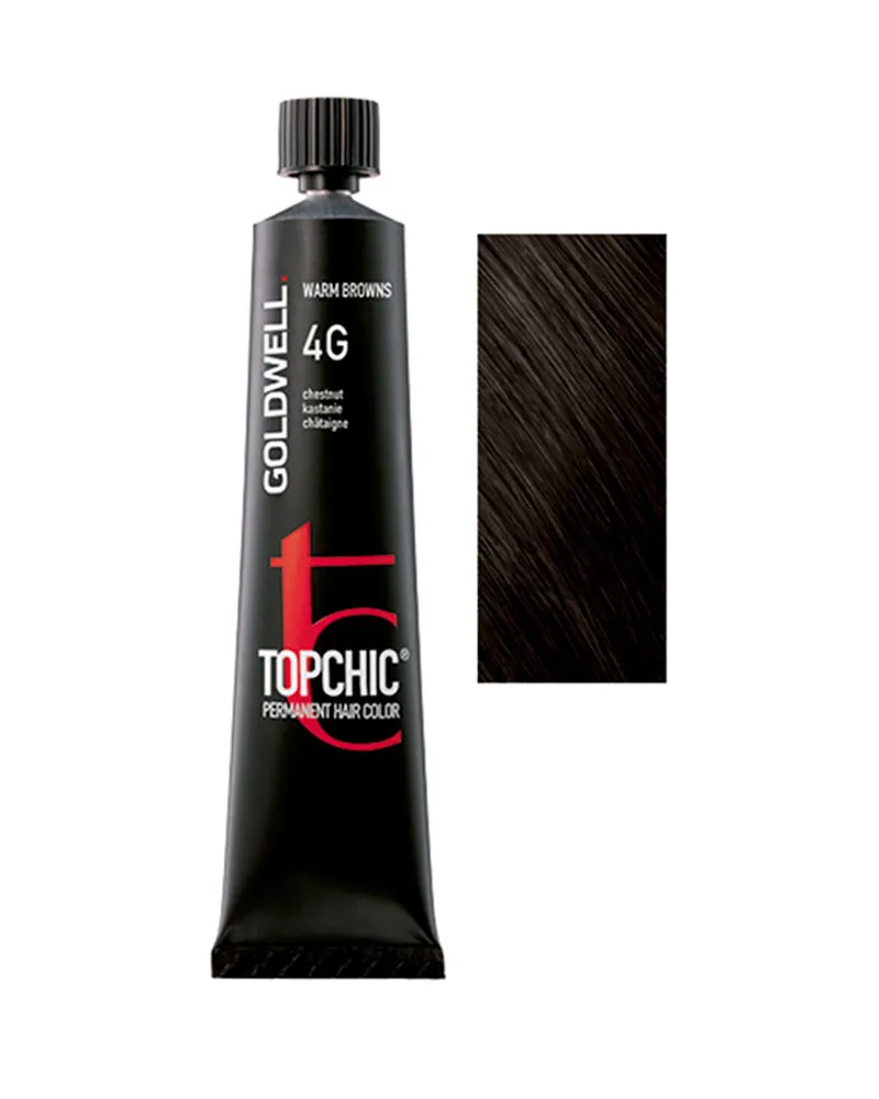 Goldwell Topchic Permanent Hair Color #4g 60 ml 