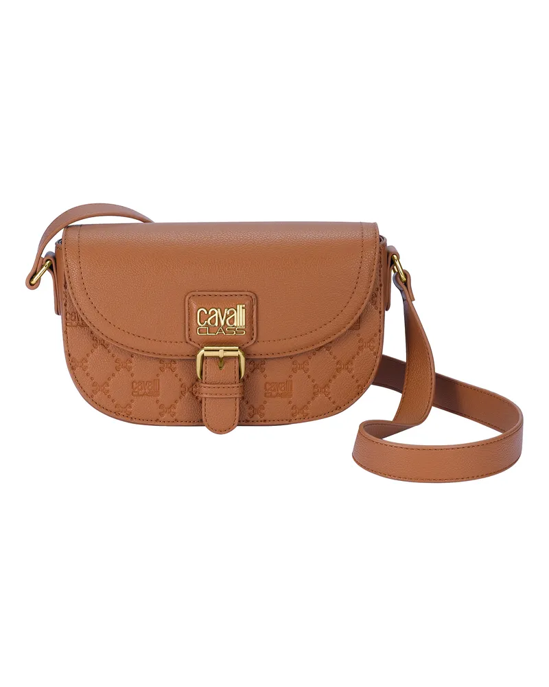 Roberto Cavalli Damen-Umhängetasche CCHB0200 Braun