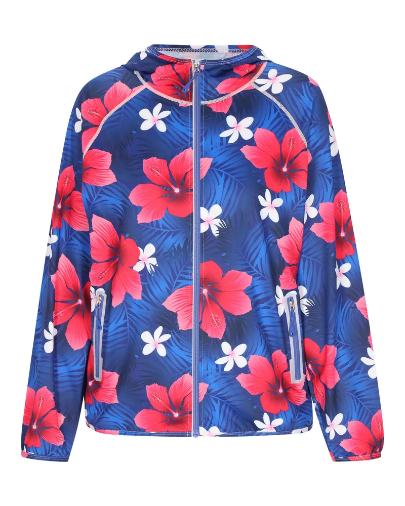 IZIA Jacke Frauen violett mehrfarbig Violett