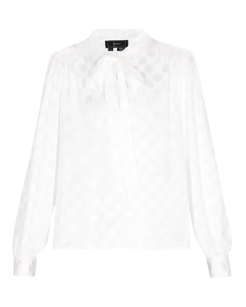 FAINA Bluse Frauen Weiß Weiß