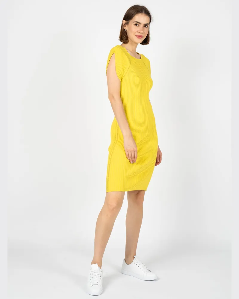 Silvian Heach Kleid Woman's Gelb Gelb