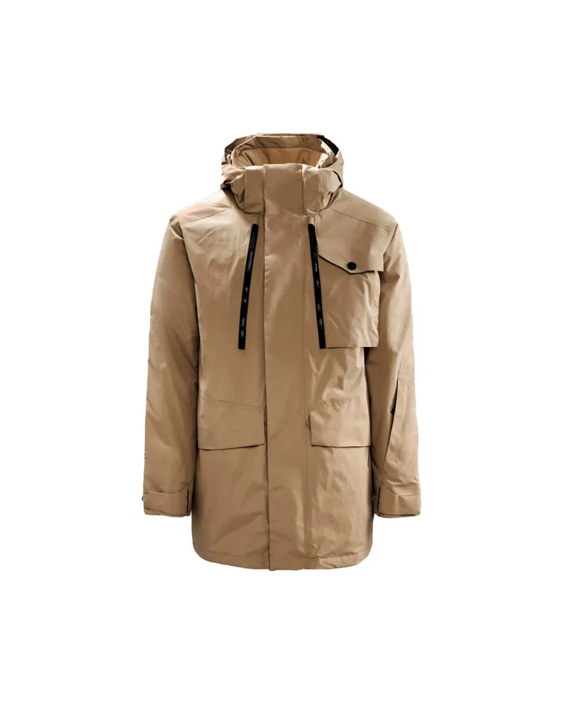 Jack Wolfskin Technical Field Mens Brown Jacke Sand
