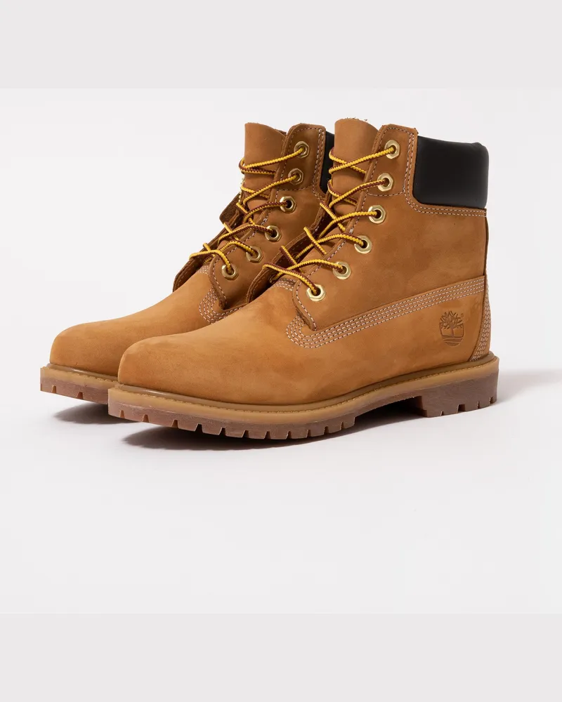 Timberland Damen Premium 6 Zoll Wasserdichte Stiefel Natur