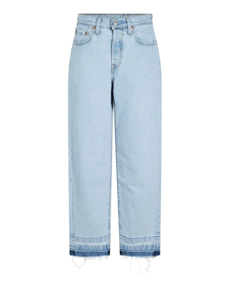 Levi's 501" Knöchel Grazer Jeans für Damen (Flache Erde Mittelblau