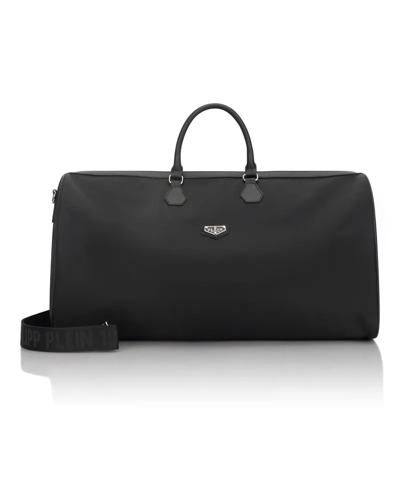 Philipp Plein Nylon Weekend Bag Schwarz