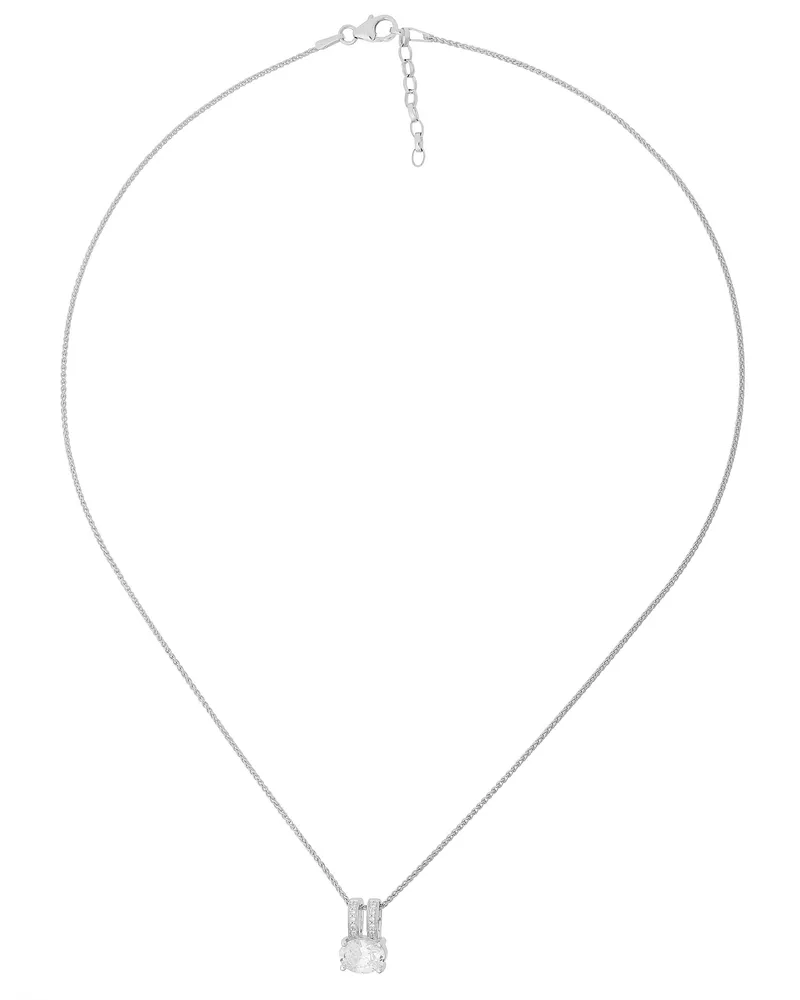 Orphelia Alena' Damenkette mit Anhänger aus 925er Sterlingsilber – Silber ZH-7122 Silber