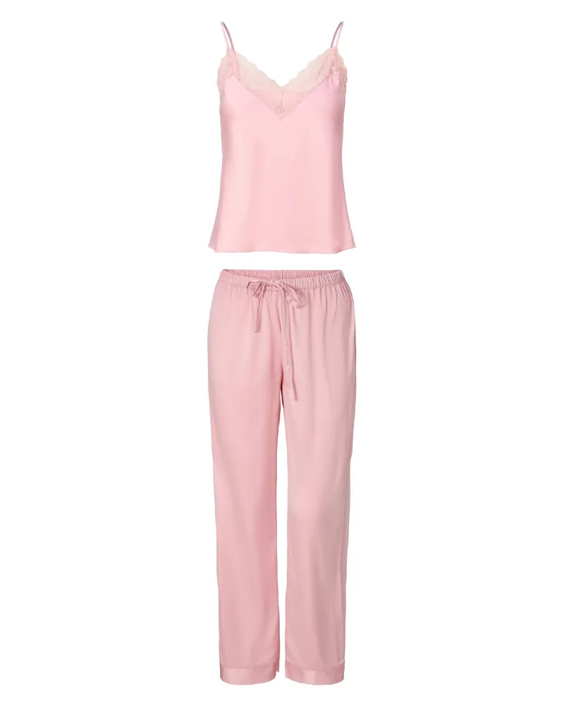 LingaDore Nachtwäsche Set Rosé