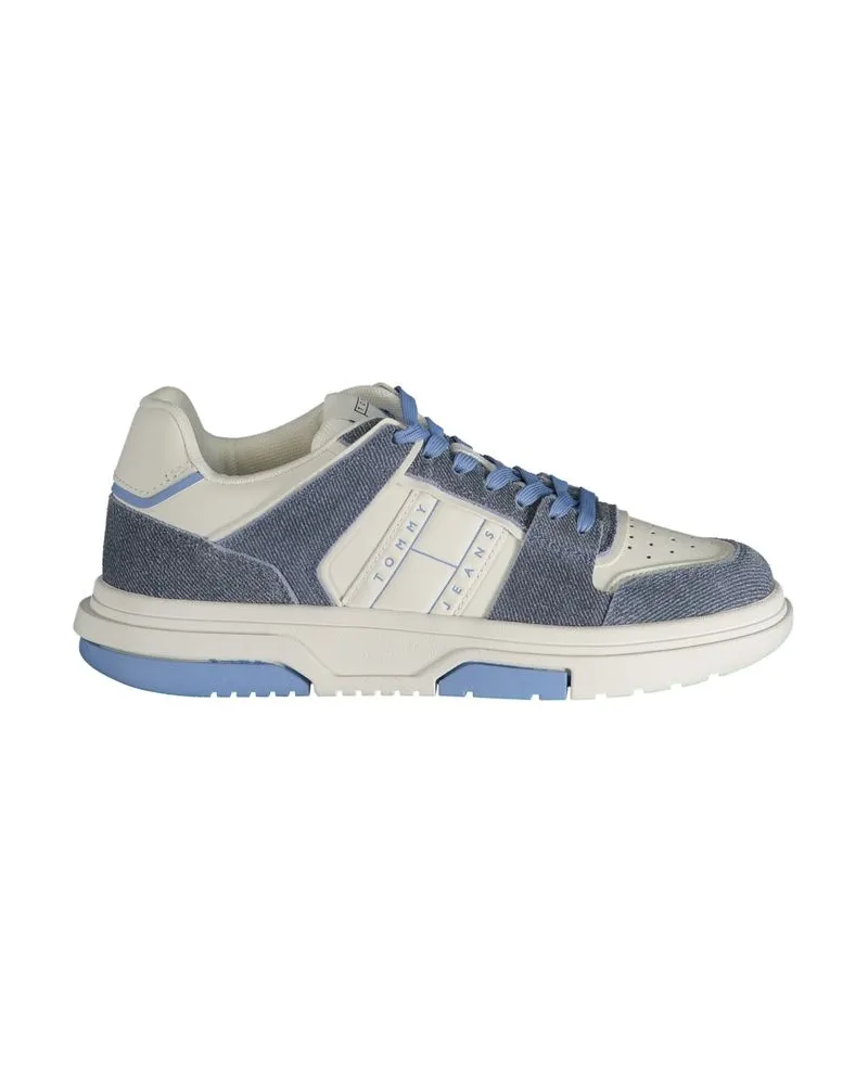 Tommy Hilfiger Tommy Jeans Lowtop Sneakers Denim Stil Hellgrau