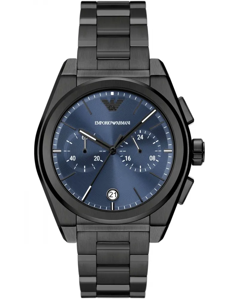 Emporio Armani Federico Rotguss Herren Armbanduhr AR11561 Dunkelgrau