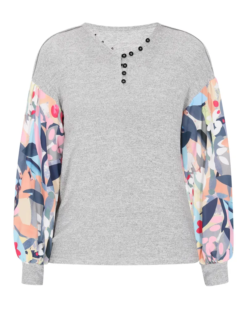 Usha Bluse Frauen grau Grau
