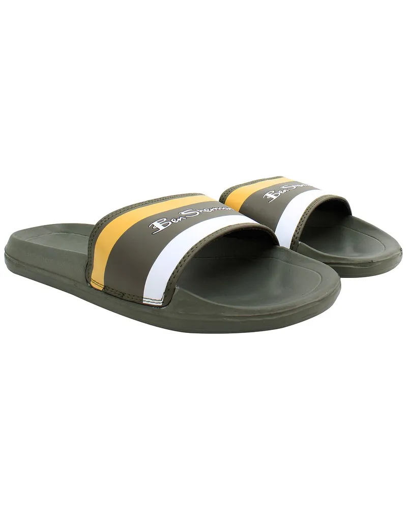 Ben Sherman Sidney Grüne Flip-Flops für Herren Grün
