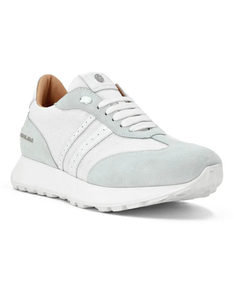 Billionaire Läufer Sneaker Logo Weiß