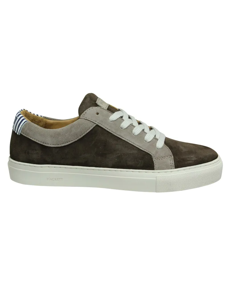 Hackett Hunt Mens Brown Trainer Braun