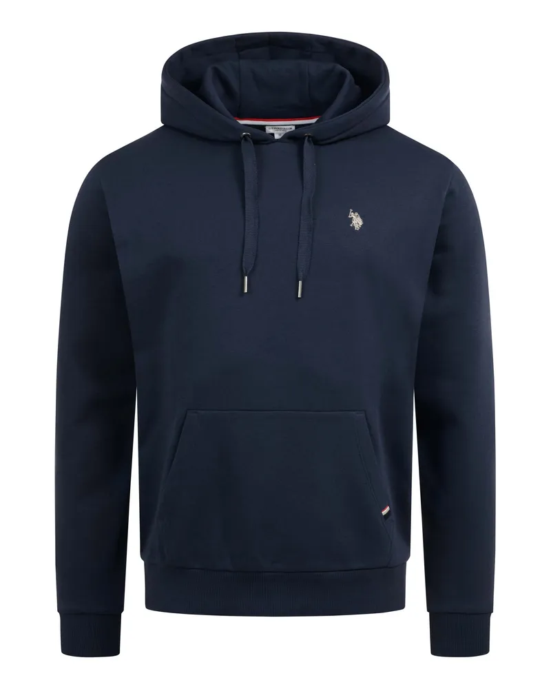 U.S. Polo Assn.  Herren Hoodie – Kapuzenpullover mit Fleecefutter & Logo-Stickerei Blau