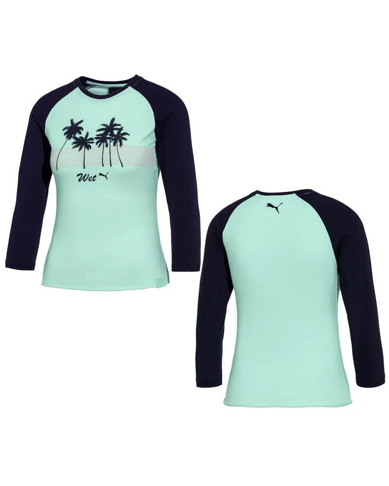 Puma x Fenty Bay Raglan-T-Shirt – Damen Braun