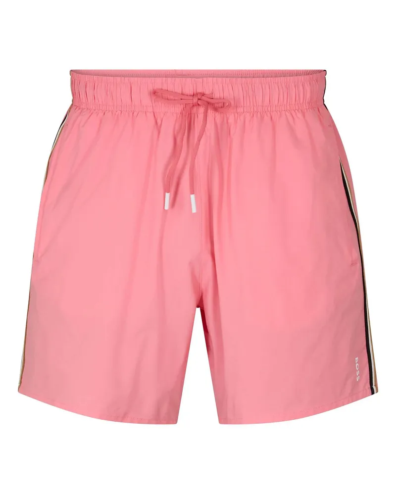 HUGO BOSS Iconic" Badeshorts für Herren (Hellrosa Rosa