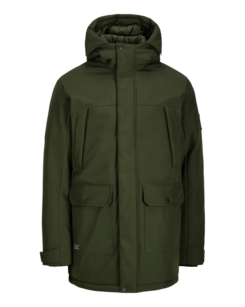 Jack & Jones Finn Softshell Parka  Grun Grün