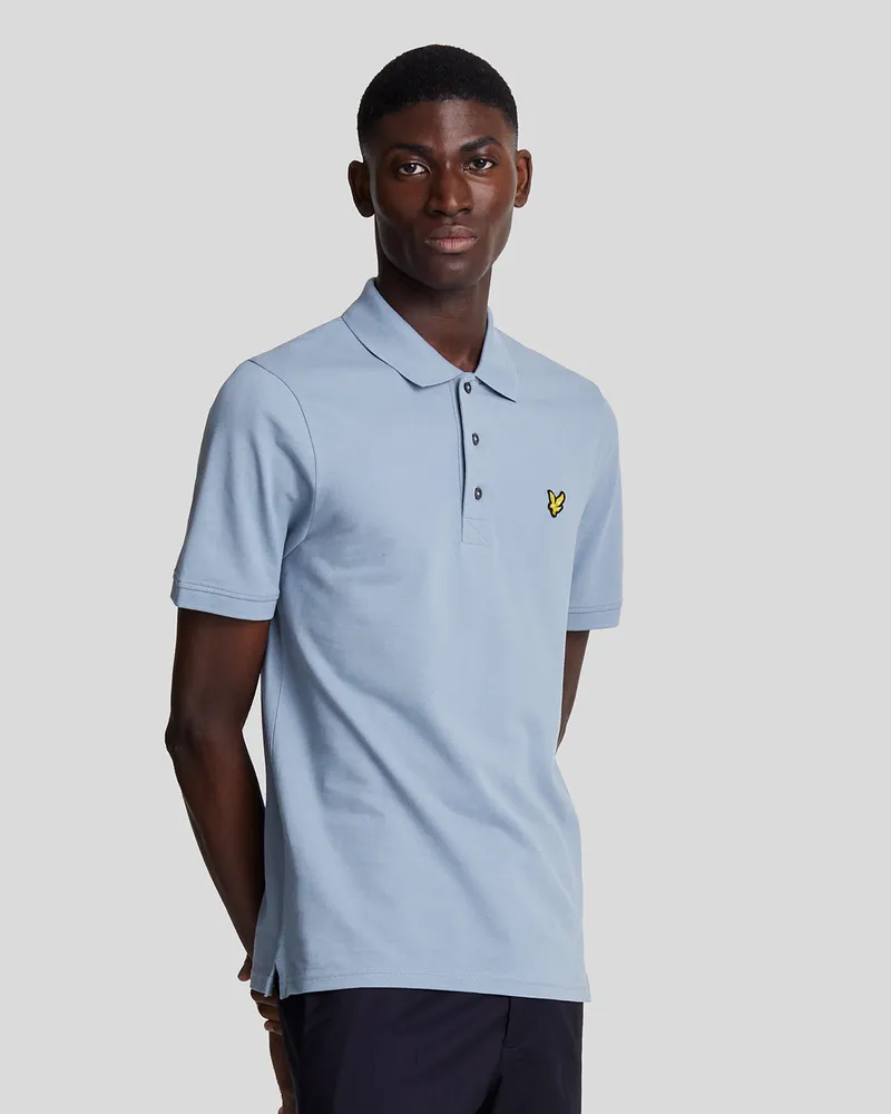 Lyle & Scott Herren Polohemd in Blau Blau