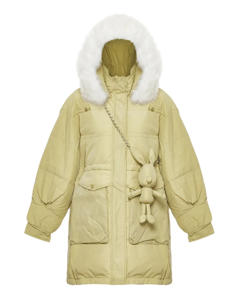 My Mo Jacke Damen Limette Limettengrün