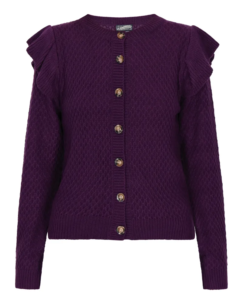 DreiMaster Cardigan Damen Lila Lila