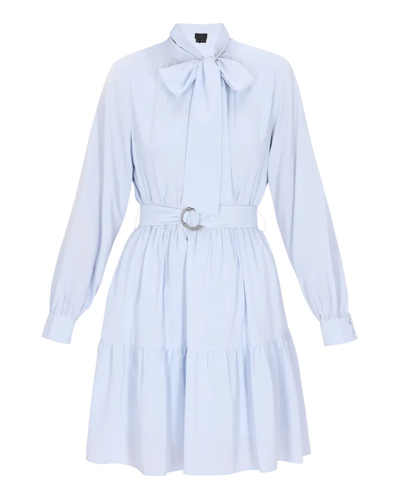 DreiMaster Kleid Frauen hellblau Beige