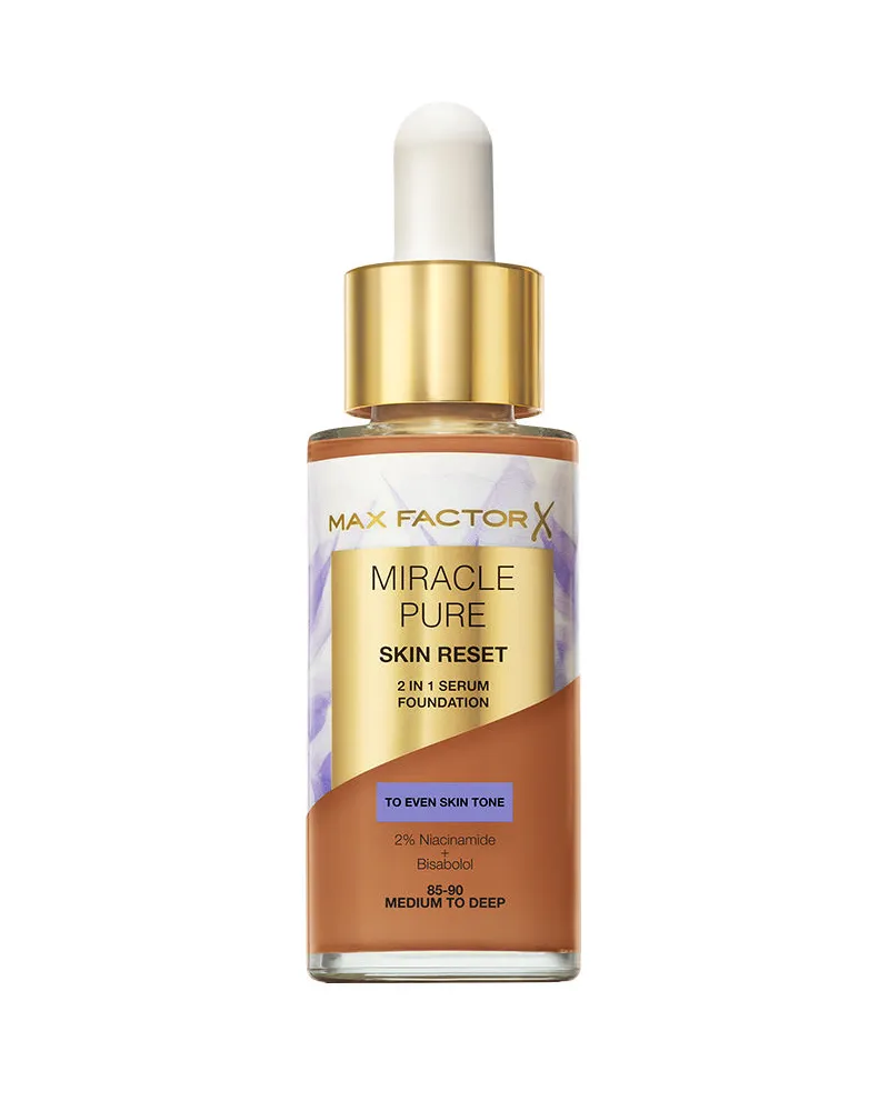 Max Factor Miracle Pure Serum mit Farbe Nr. 85–90, 30 ml - Mittel bis Tief 