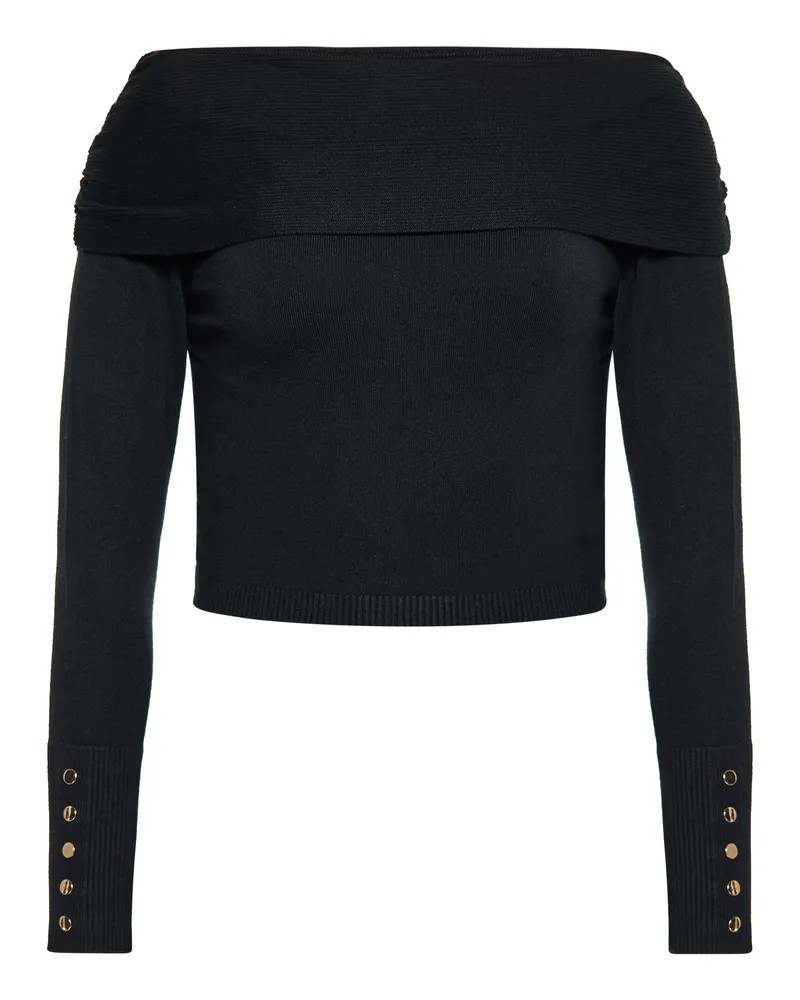 FAINA Bluse Damen schwarz Schwarz