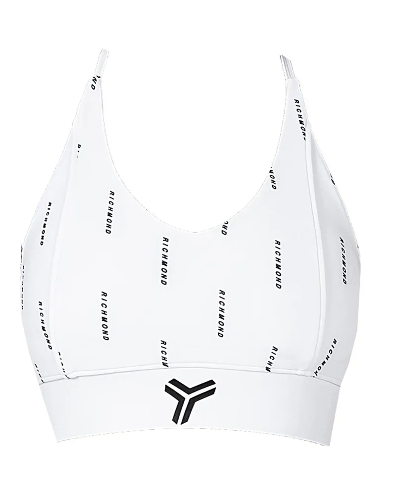 John Richmond Richmond Sport Top Fitness Damen weiß Weiß