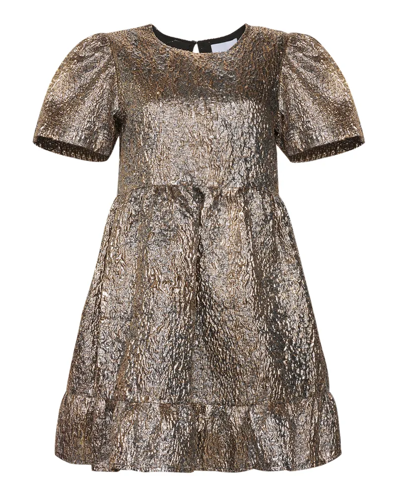 NOELLA Maine Taylor Kleid in Silber und Gold Silber