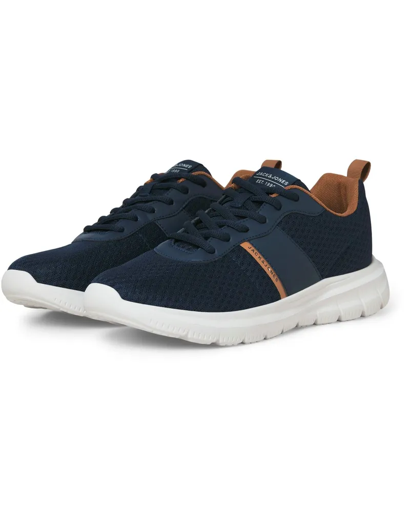 Jack & Jones Taylor Mesh Polyurethan Herren Navy Blazer Standard Sneaker Marineblau