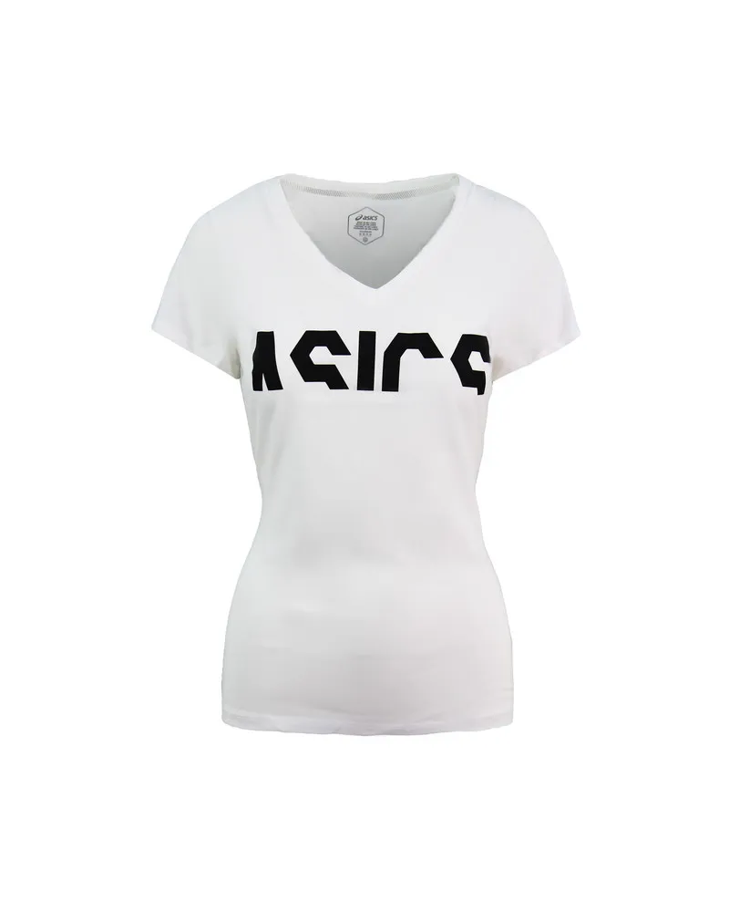 Asics Essentials GPX Womens White T-Shirt Weiß