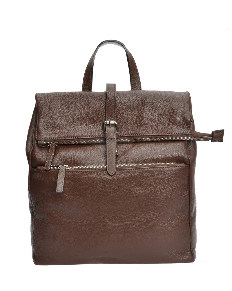Anna Luchini SCHOKOLADE Rindsledertasche Schokoladenbraun